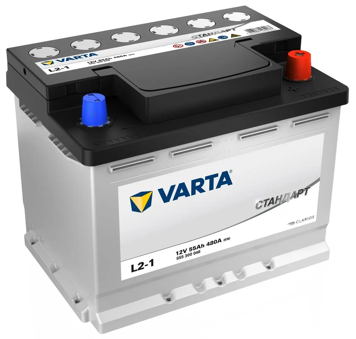 Аккумулятор Varta Standart 55Ah 480A +P