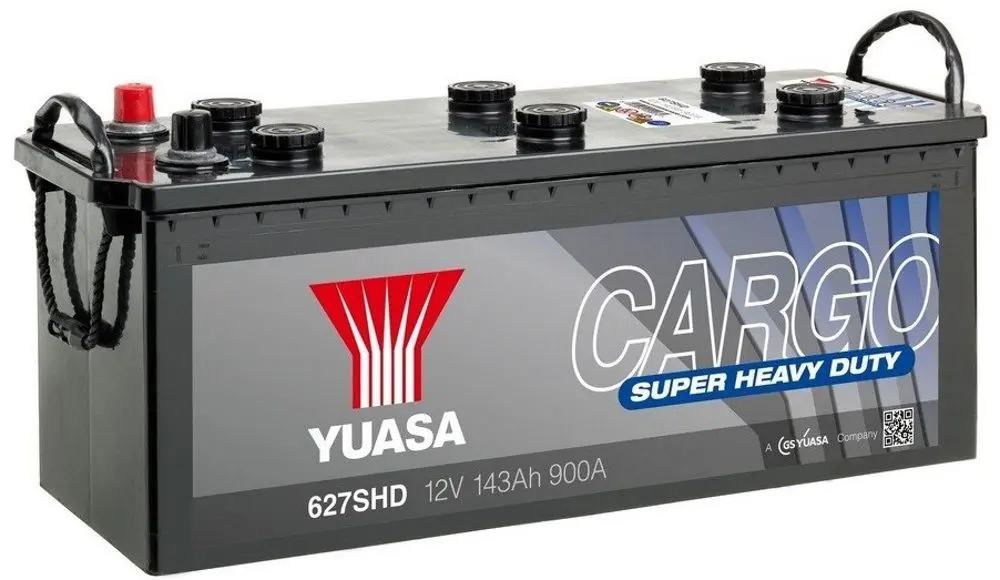 Аккумулятор Yuasa Cargo 627SHD 143Ah 900A