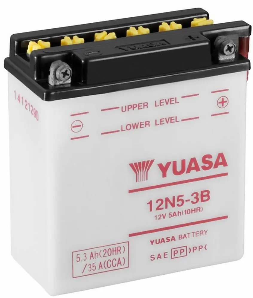 Аккумулятор Yuasa Conventional 12N5-3B 5.3Ah 35A