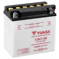 Аккумулятор Yuasa Conventional 12N7-3B 7.4Ah 70A