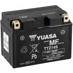 Аккумулятор Yuasa Super MF TTZ14S 11.8Ah 230A