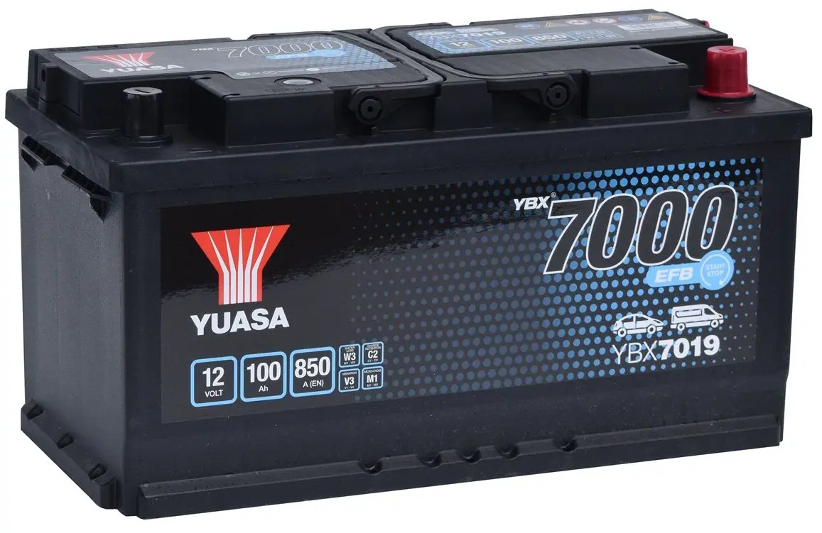 Аккумулятор Yuasa YBX 7000 EFB 100Ah