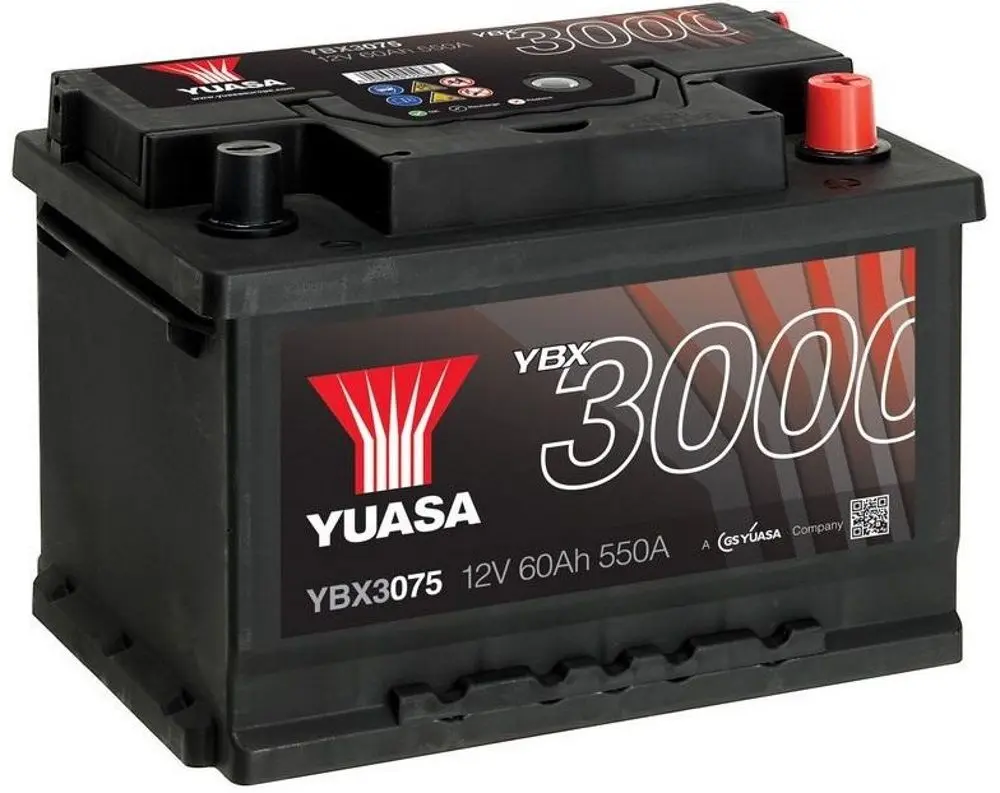 Аккумулятор Yuasa YBX3000 60Ah 550A