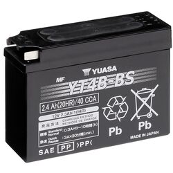 Аккумулятор Yuasa YT4B-BS 12V 2.3Ah