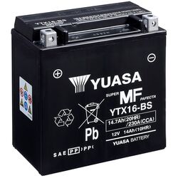 Аккумулятор Yuasa YTX16-BS 12V 14Ah