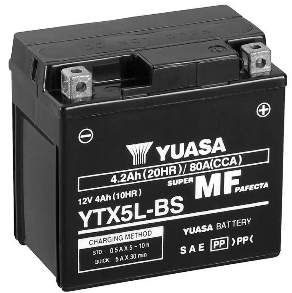 Аккумулятор Yuasa YTX5L-BS 12V 4Ah