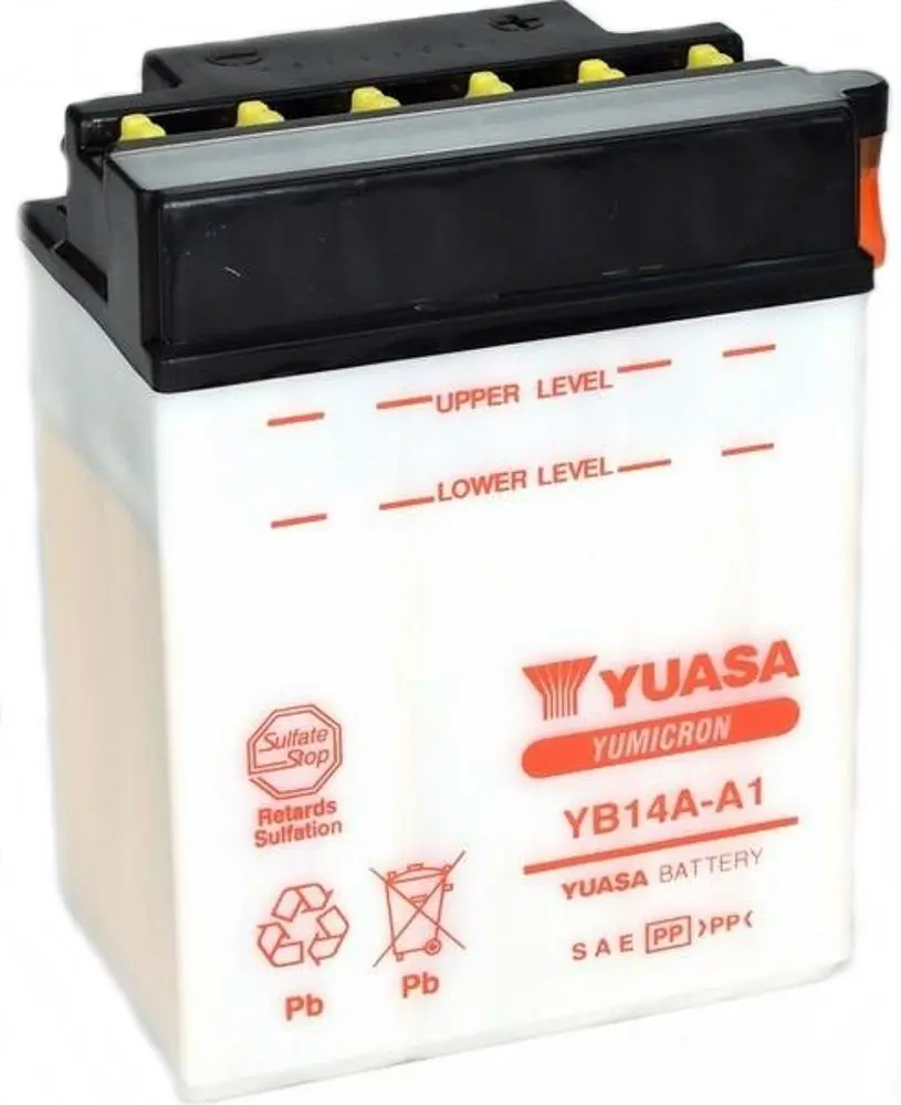 Аккумулятор Yuasa Yumicron YB14A-A1 14.7Ah 175A