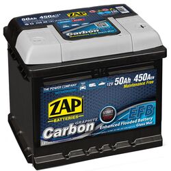 Acumulator Zap Carbon EFB 50Ah 450A 55008