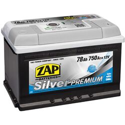 Acumulator Zap Silver Premium 78Ah 750A 57845