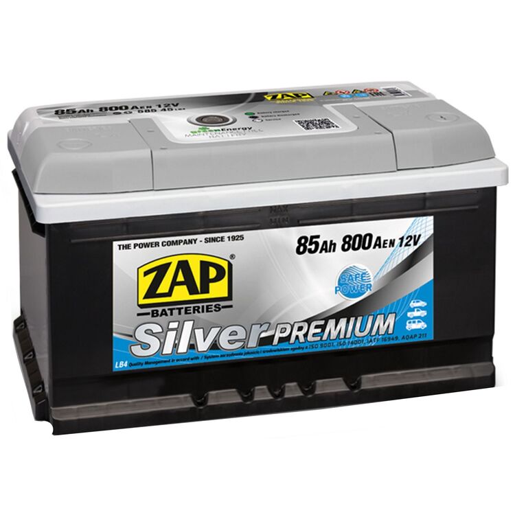 Аккумулятор Zap Silver Premium 85Ah 800A 58545 купить в Кишиневе ...