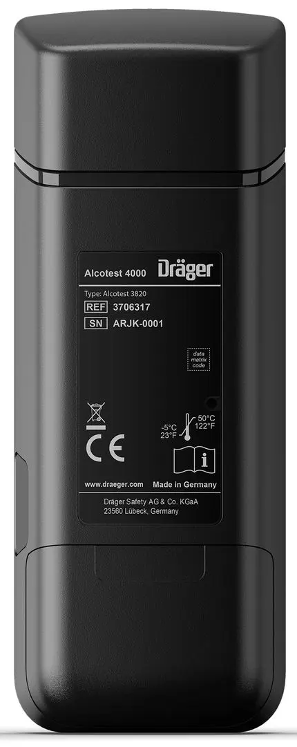 Etilotest Drager Alcotest 4000 (Black) - 6
