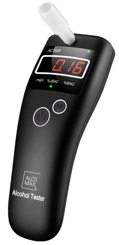 Алкотестер Meteo ACT600 (Black) - 3