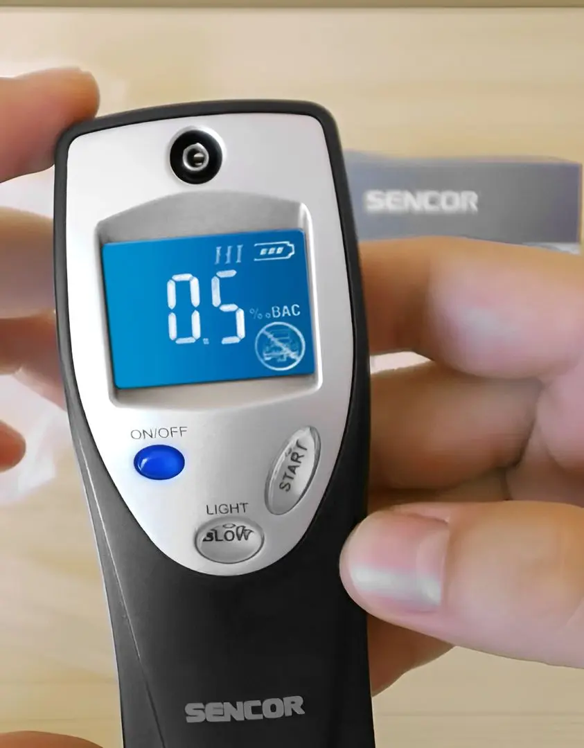 Etilotest Sencor SCA BA02 (Black/White)