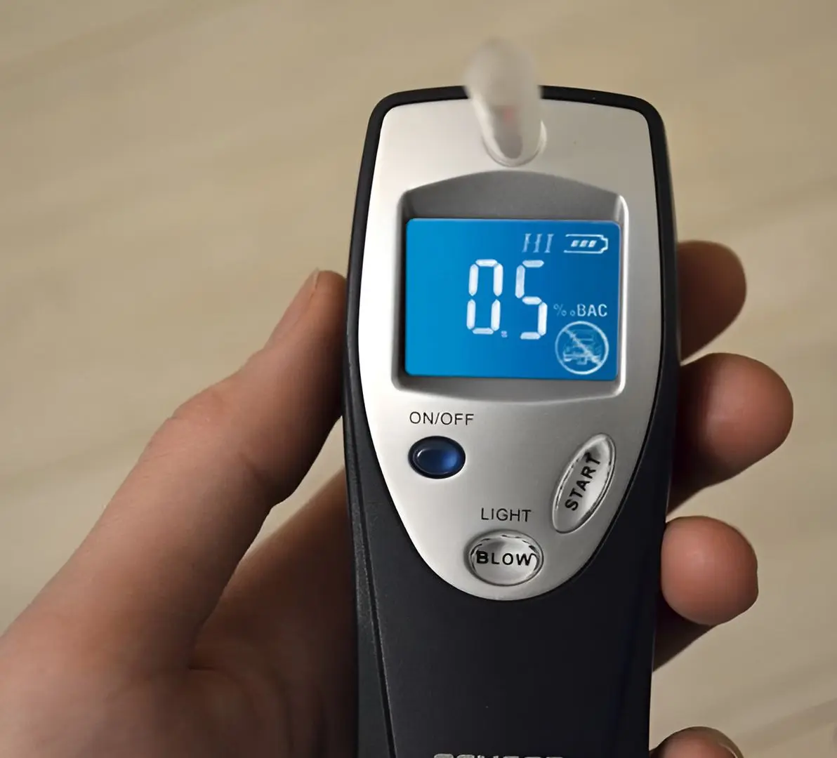 Etilotest Sencor SCA BA02 (Black/White)