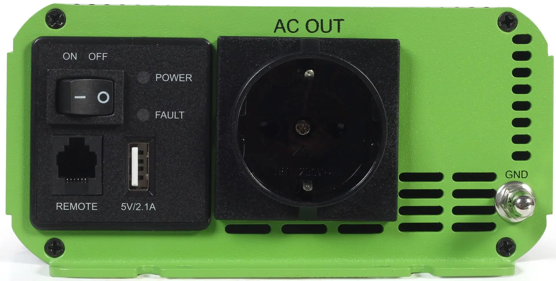 Автомобильный инвертор Energenie EG-PWC-PS1000-01 (Green/Black)