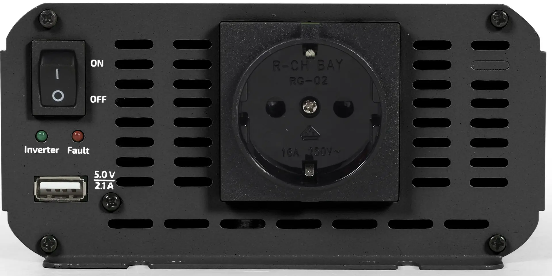 Автомобильный инвертор Energenie EG-PWC1200-01 (Silver/Black)