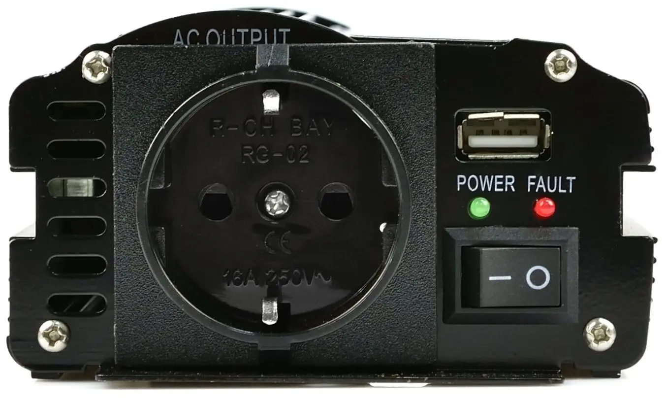 Invertor auto Geko G17001 (Black)