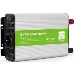 Invertor auto Energenie EG-PWC800-01 (Green/Grey)