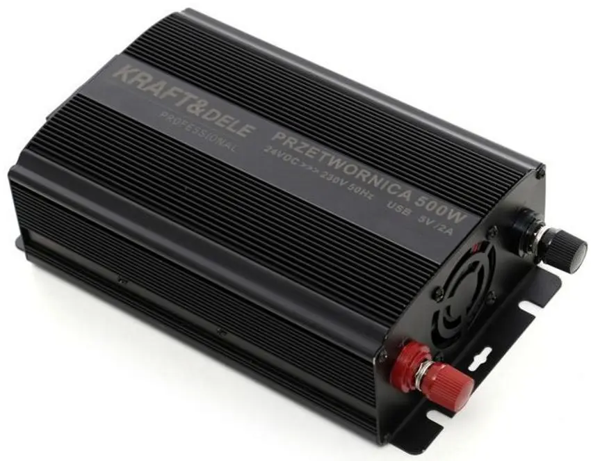 Автомобильный инвертор Kraft&Dele Professional KD1251-24V (Black)