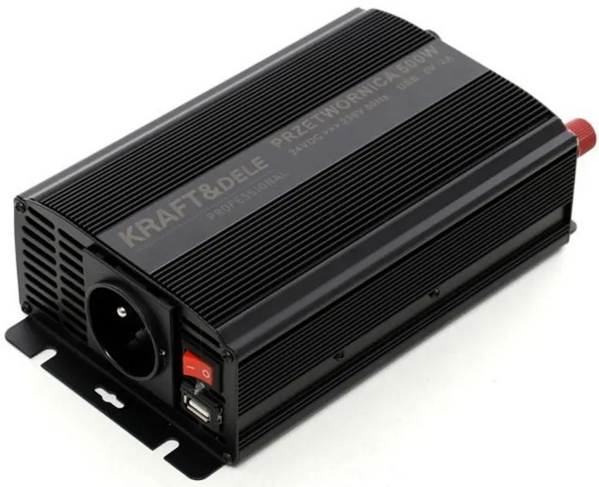 Автомобильный инвертор Kraft&Dele Professional KD1251-24V (Black)