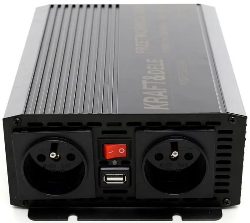Invertor auto Kraft&Dele Professional KD1254 (Black) - 2