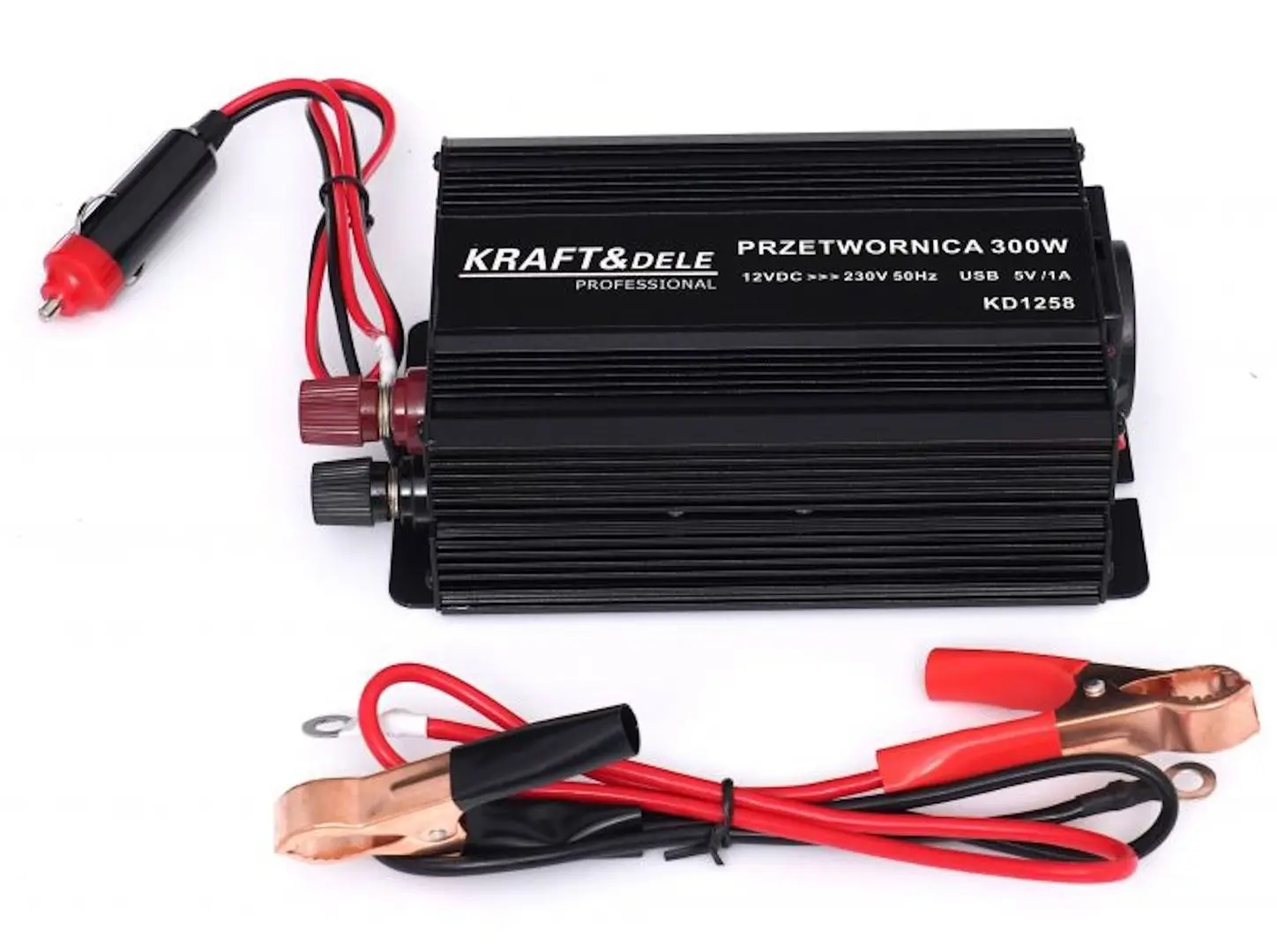 Автомобильный инвертор Kraft&Dele Professional KD1258 (Black)