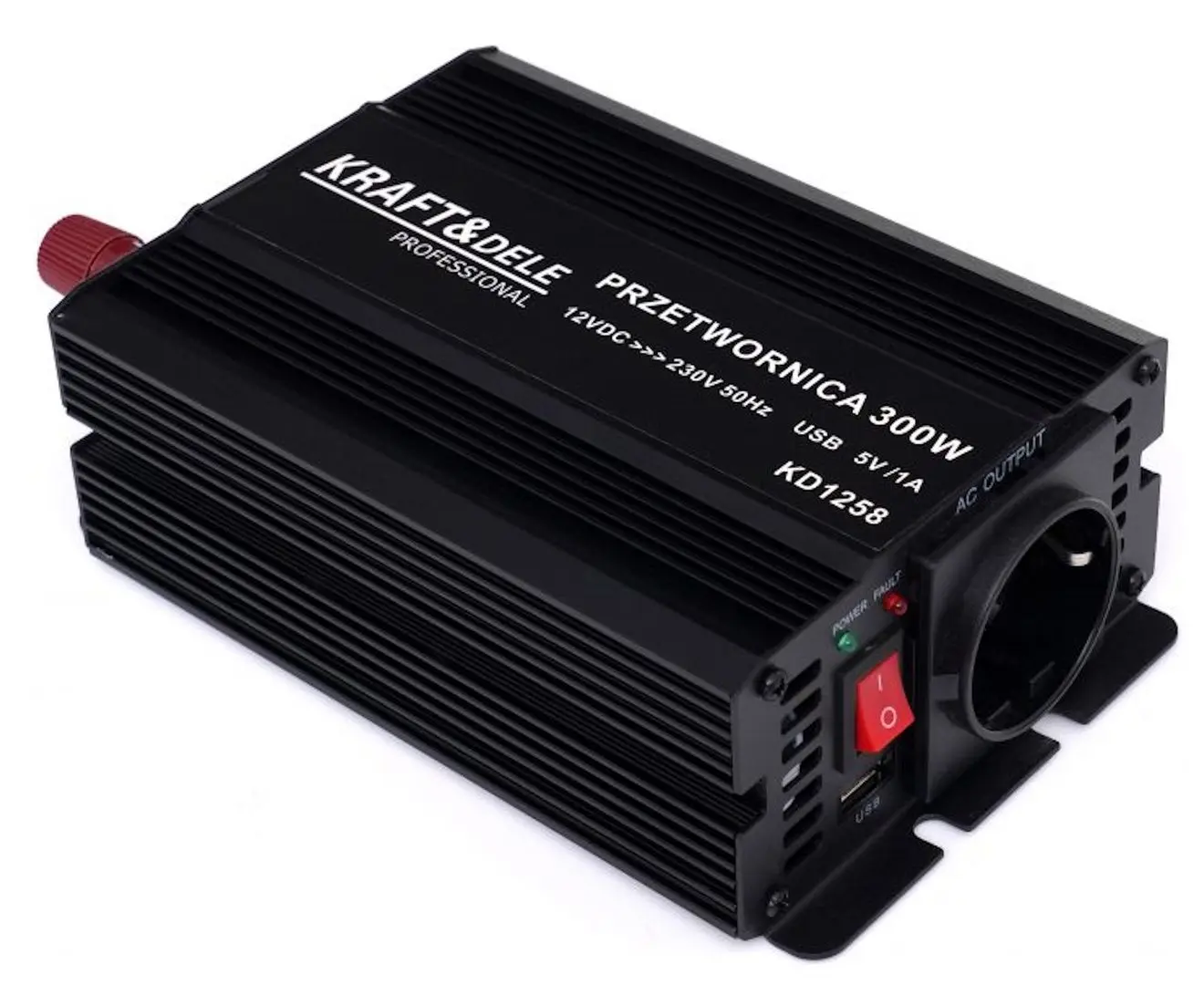 Автомобильный инвертор Kraft&Dele Professional KD1258 (Black)