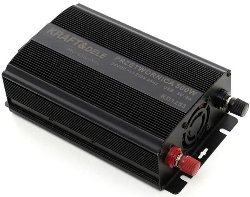 Invertor auto Kraft&Dele Professional KD1250 (Black)