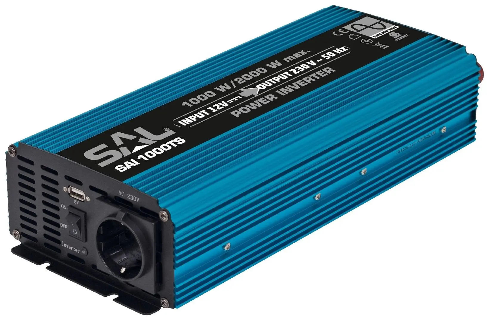 Автомобильный инвертор SAL SAI 1000TS (Blue)