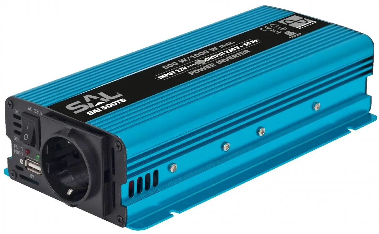 Invertor auto SAL SAI 500TS (Blue)