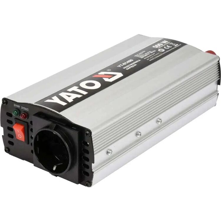 Автомобильный инвертор Yato YT-81490 (Silver)