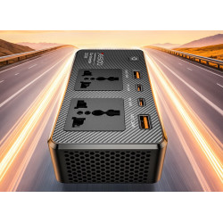 Автомобильный инвертор Yesido VC07 (Black) Thumb