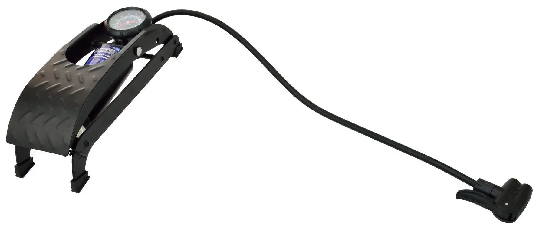 Насос ножной с манометром Geko Profi G01291