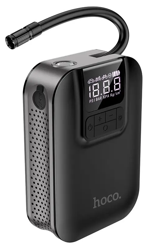 Портативный смарт насос Hoco S53 (Black)