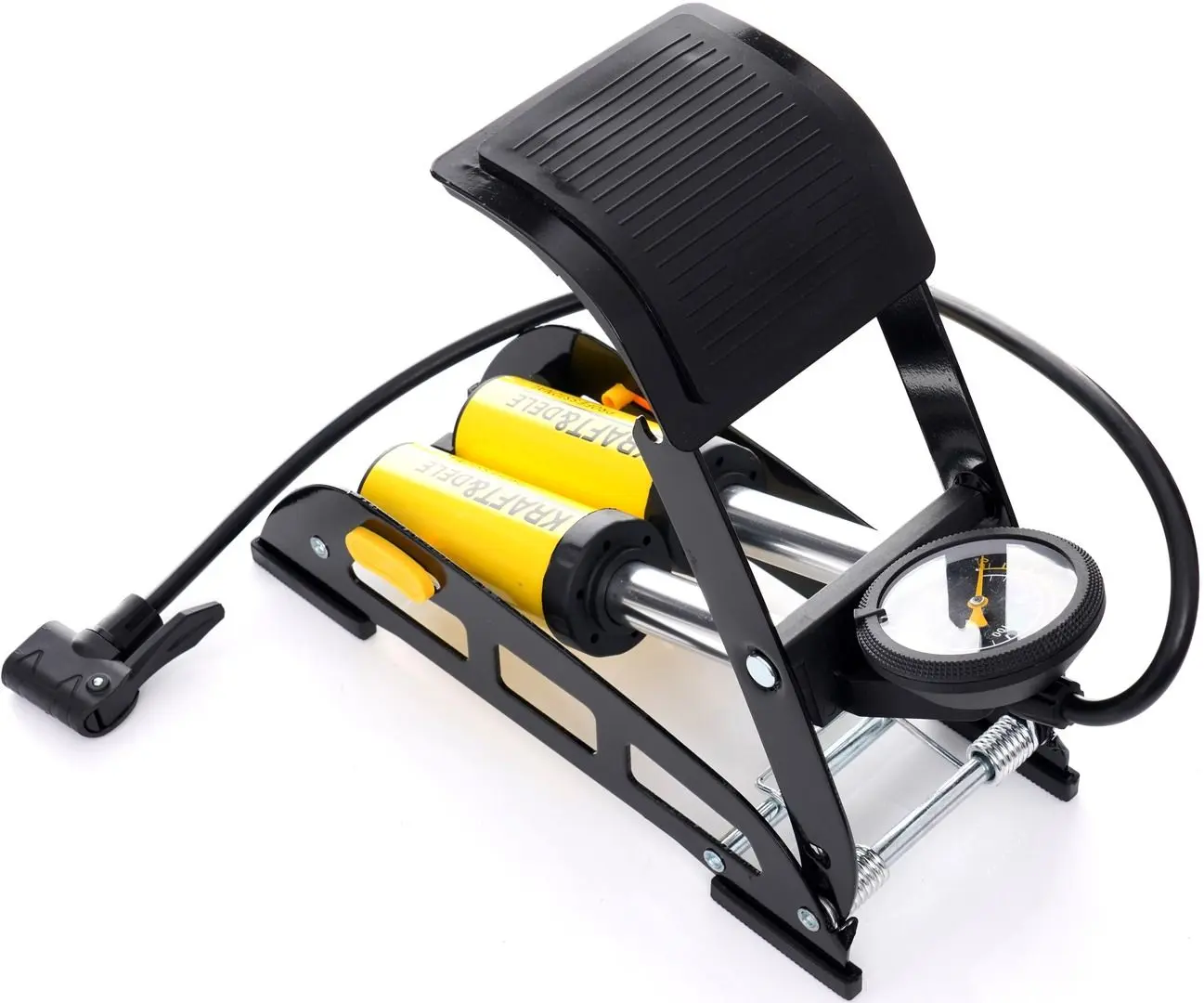 Насос ножной с манометром Kraft&Dele Professional KD11824