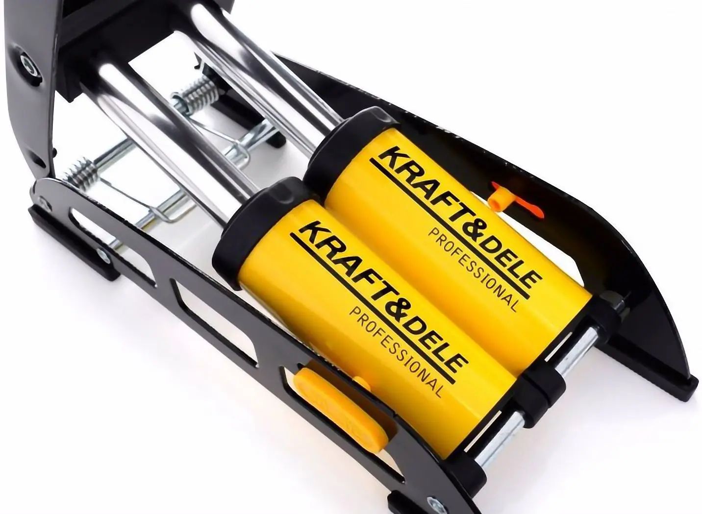 Насос ножной с манометром Kraft&Dele Professional KD11824