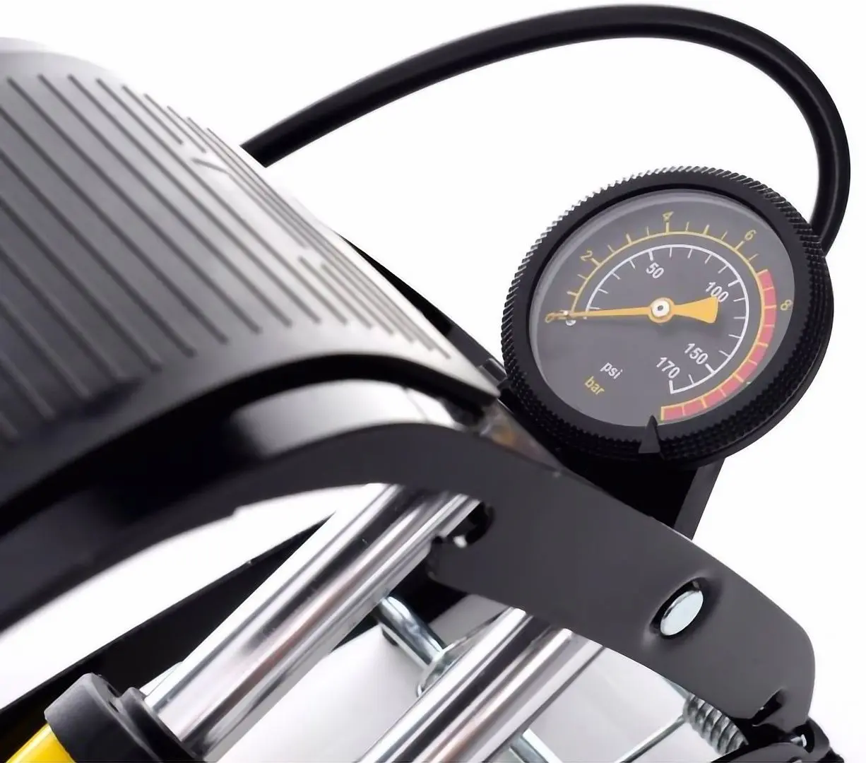 Насос ножной с манометром Kraft&Dele Professional KD11824