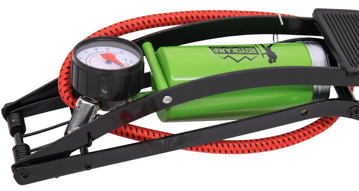 Насос ножной с манометром Royokamp 1033105