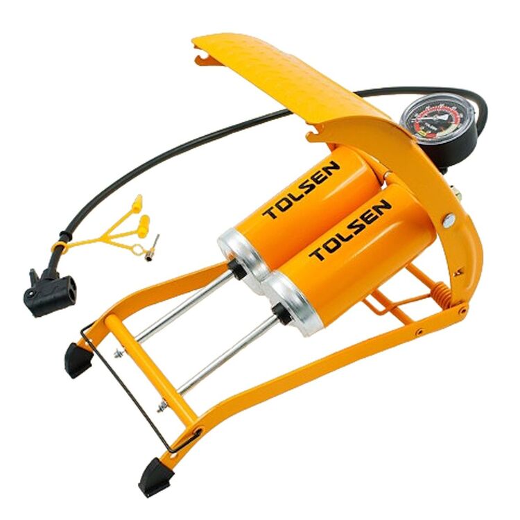 Popma de picior cu manometru Tolsen 65510