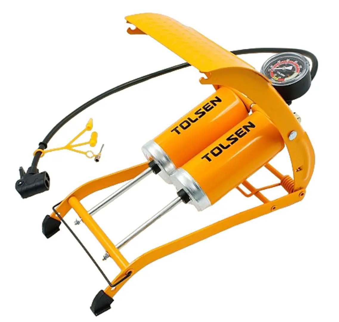 Popma de picior cu manometru Tolsen 65510