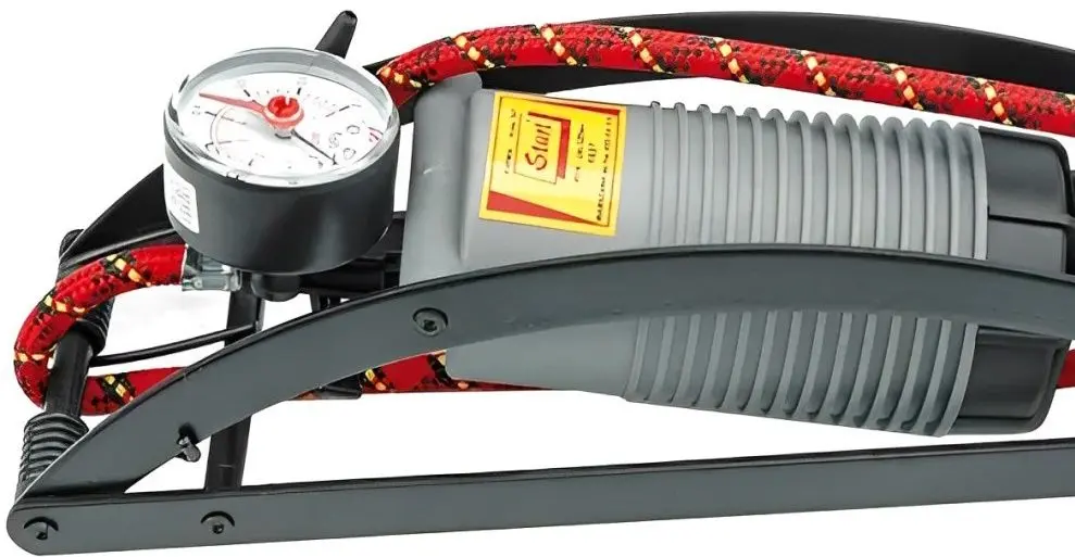 Насос ножной с манометром Toya Start