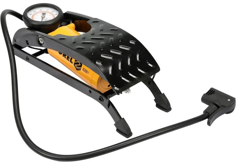 Насос ножной с манометром Vorel 82001