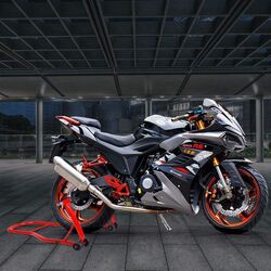 Elevator pentru motocicleta Costway TL35691RE Thumb