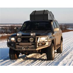 Автомобильный бокс Costway BG52232BK (Black/Yellow) Thumb