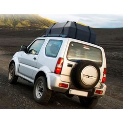 Автомобильный бокс Costway BG52232BK (Black/Yellow) Thumb