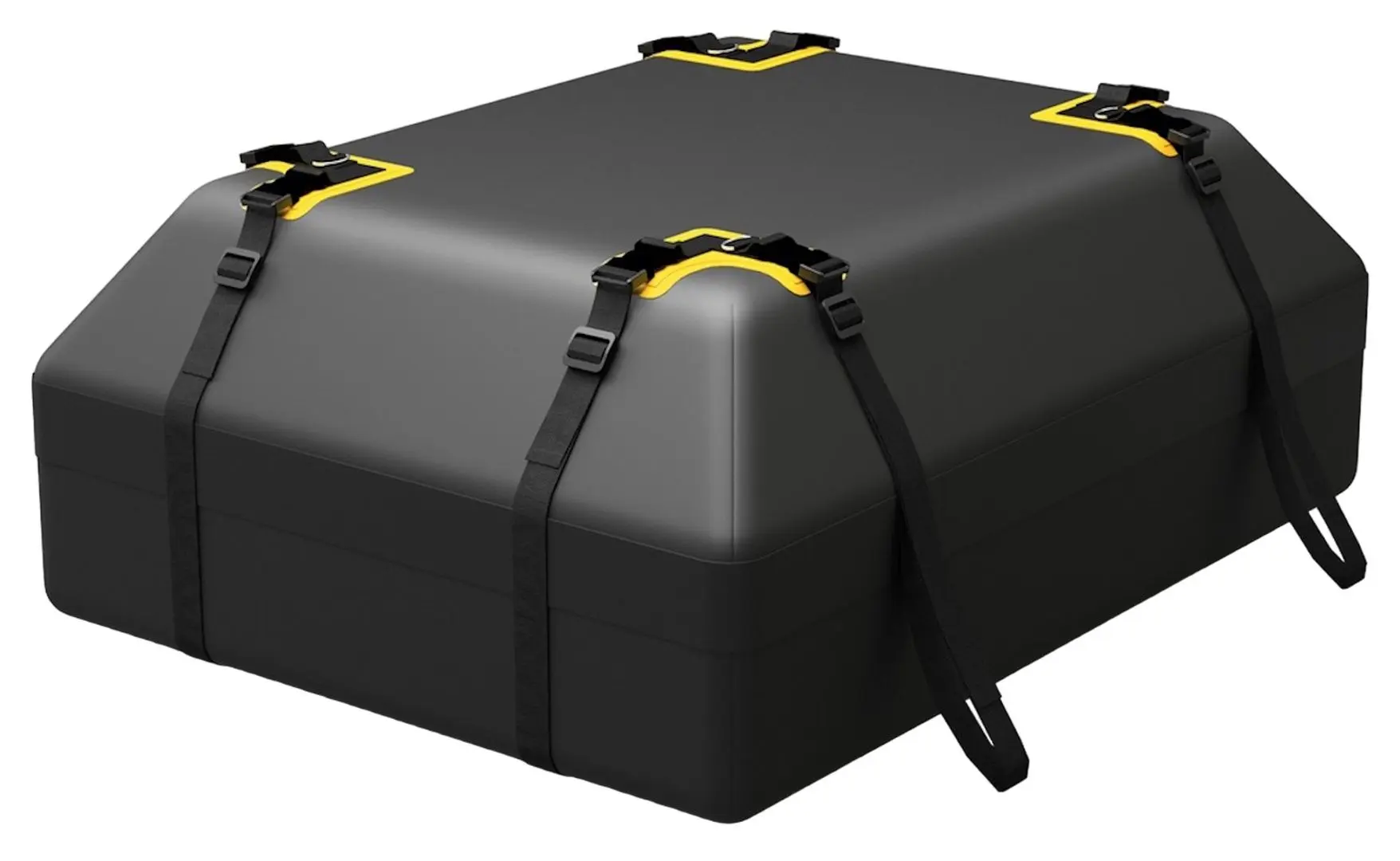 Автомобильный бокс Costway BG52232BK (Black/Yellow)