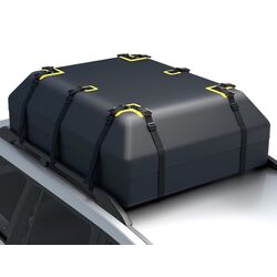 Автомобильный бокс Costway BG52233BK (Black/Yellow) Thumb