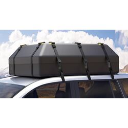 Автомобильный бокс Costway BG52233BK (Black/Yellow) Thumb