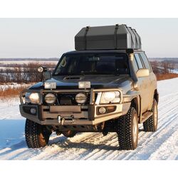 Автомобильный бокс Costway BG52233BK (Black/Yellow) Thumb