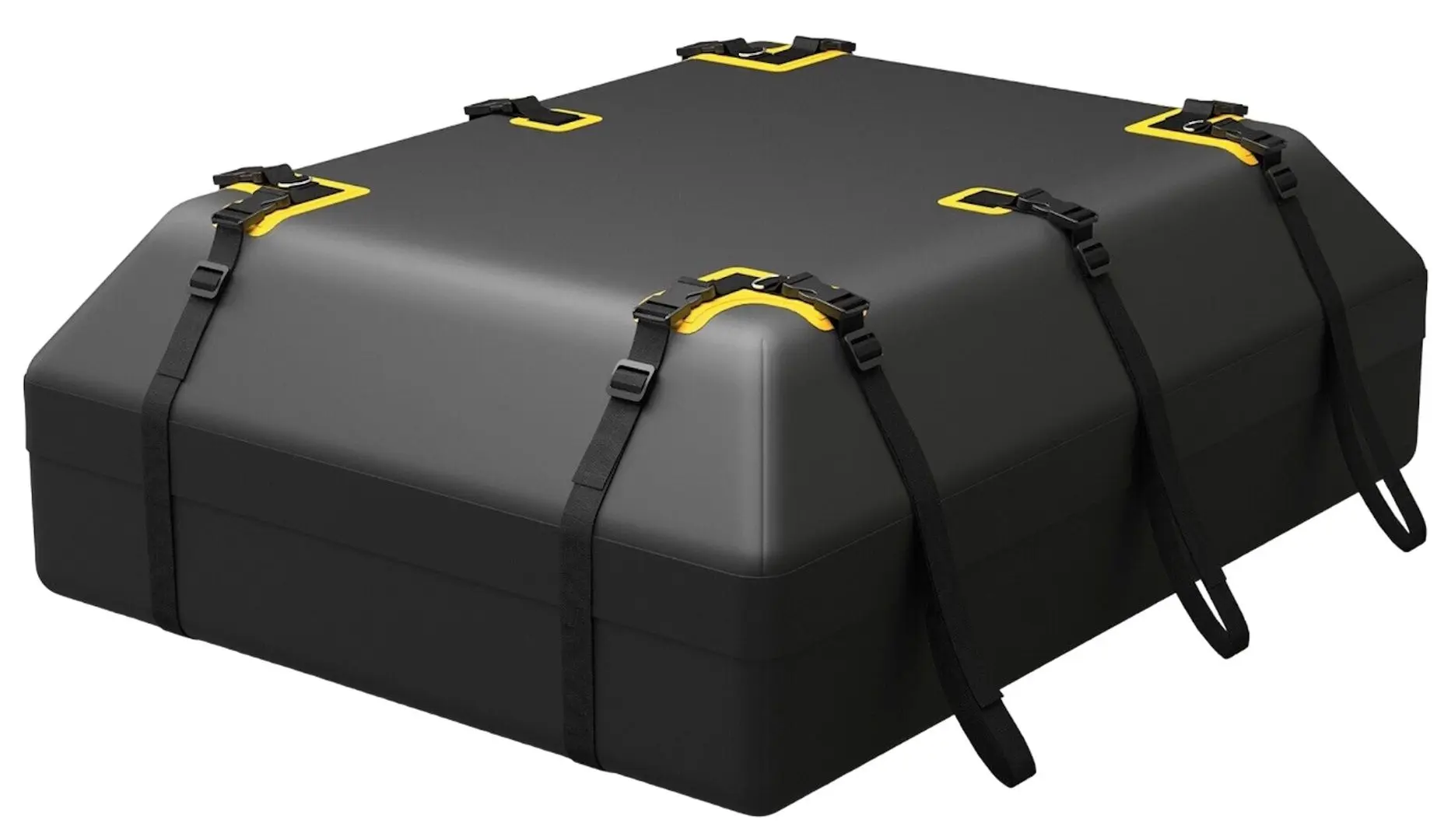 Автомобильный бокс Costway BG52233BK (Black/Yellow)